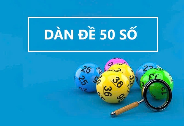 Dàn đề với 50 số thường xuyên được các dân chơi lô đề nhắc đến