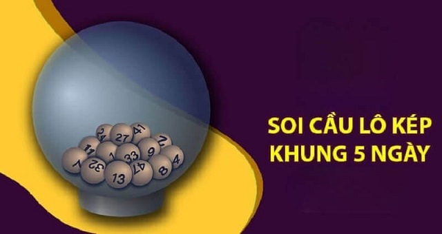 Sử dụng giải đặc biệt bắt kép khung 5 ngày