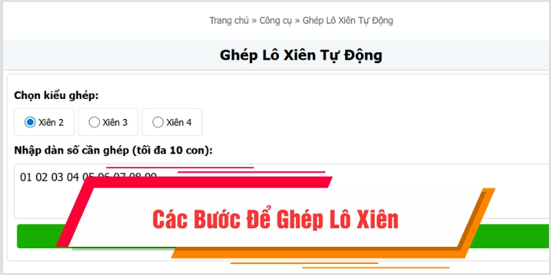 Tìm hiểu quy trình ghép xiên đơn giản